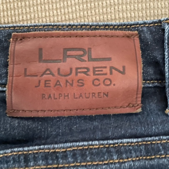 18 W Lauren Ralph Lauren Classic Blue Women's Jeans Modern-Straight Curvy - Picture 4 of 16